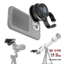 Magnetic Telescope Phone Adapter for-46mm Eyepiece, Aluminum Foldable 36mm