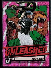 2021 Donruss #UNL10 Jose Abreu Unleashed Pink Fireworks