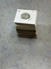 Stack Of Buffalo Nickels In flips.