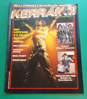 Kerrang! No.45  - July 1 -13 1983 - Def Leppard, Iron Maiden, Uriah Heep