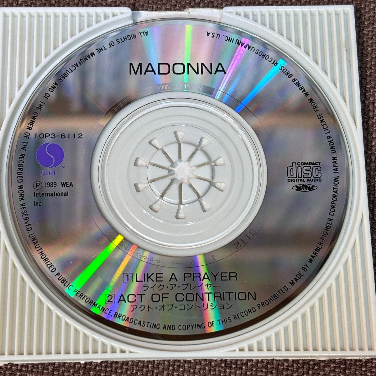 マドンナ ライク・ア・プレイヤー 10P3-6112 MADONNA Like A