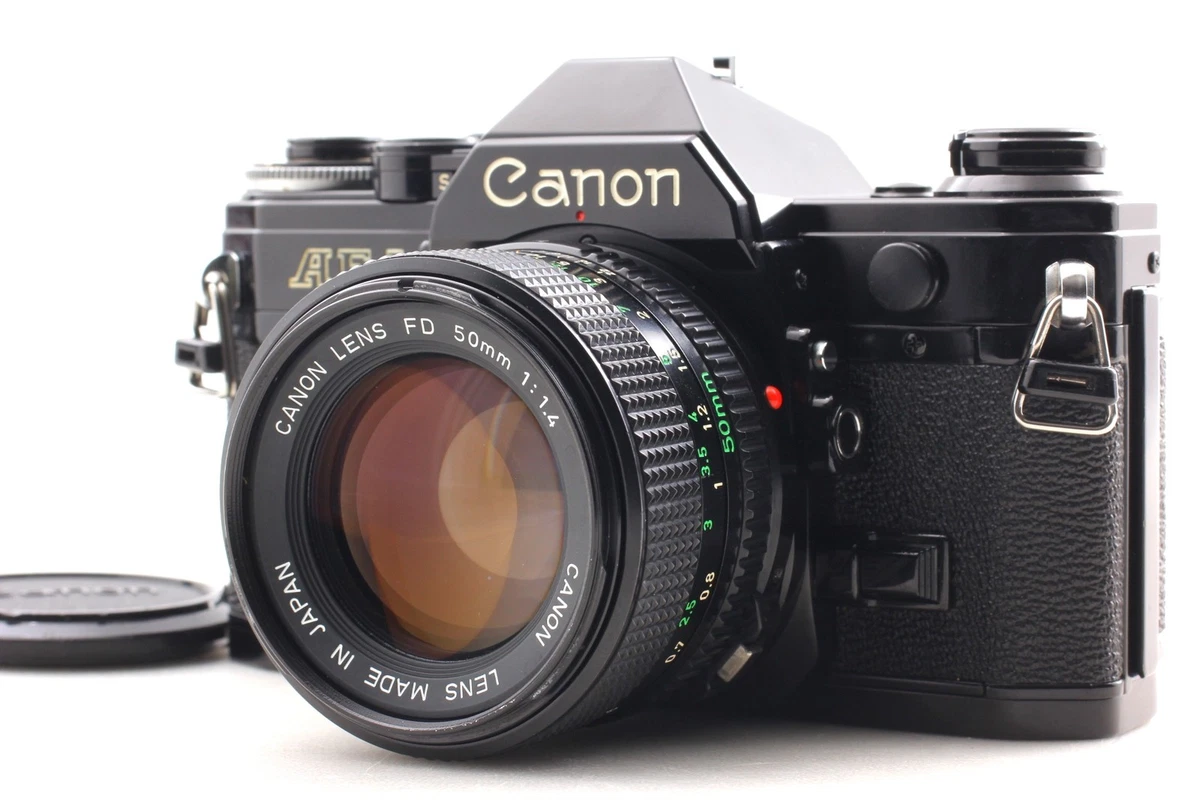 Canon AE-1 Program 黒 + New FD 50mm F1.8 Canon Ae 1 Black for sale | eBay