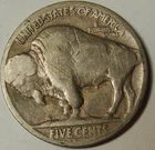 1918 D 5c Buffalo Nickel Coin #24 Scarce Date Free Shipping