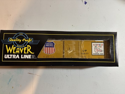 Weaver Ultra Line Union Pacific Boxcar #110577 escala O 2 rieles Petersen Supply | Zustand: New