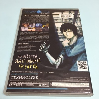 Texhnolyze - Complete Series (DVD, 2012, 4-Disc Set) for sale