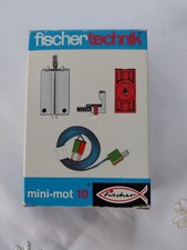 fischertechnik Einzelteile ZP Mini Mot 10, vollzählig!!