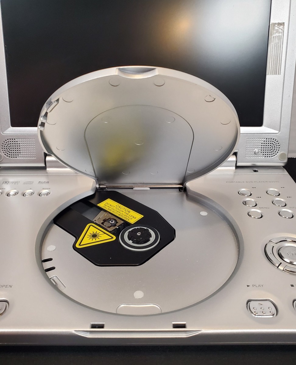 Audiovox D2010 10.2-Inch Portable DVD Player w/ Case Battery