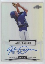 2017 Leaf Metal Draft Hagen Danner #BA-HD1 Auto g1z