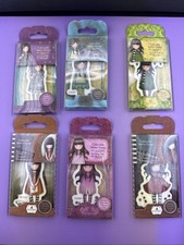 Santoro GORJUSS GIRLS Paper Dolls Mini Rubber Stamps Lot