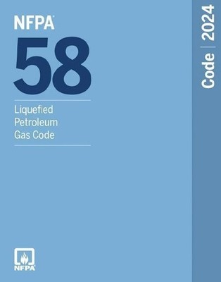 NFPA 58, Liquefied Petroleum Gas Code, 2024 Edition Paperback, USA STOCK