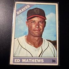 1966 Topps - Eddie Mathews #200