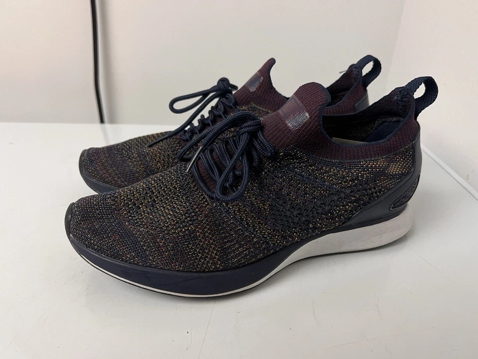 Zapatos Nike Air Zoom Mariah Flyknit Racer College azul marino para hombre - talla 8 Foto 4 de 4