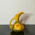 Roseville Pottery Yellow Peony Ewer
