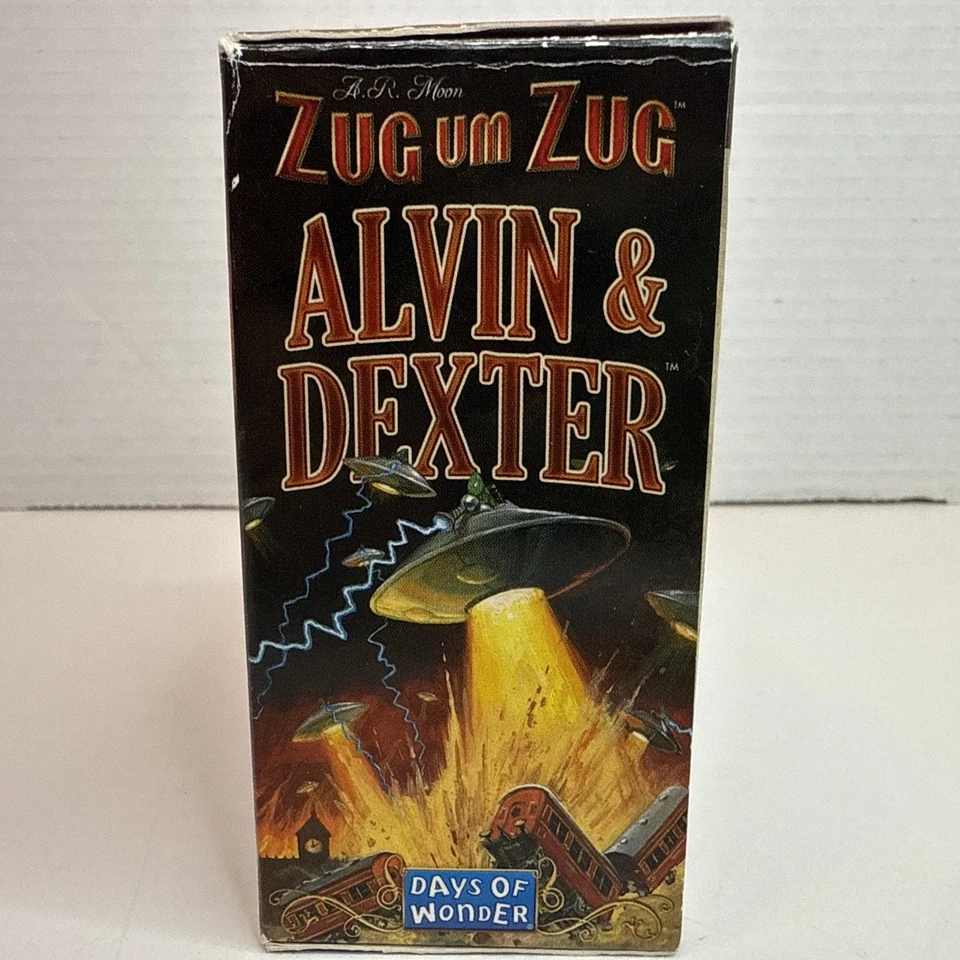 Ticket to Ride Alvin & Dexter Monster Expansion Days of Wonder Complete in Box - Image 2 of 4