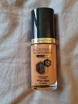MAX FACTOR Facefinity 3-in-1 Lasting Vegan Foundation SPF20, C90 Amber 30ml. Neu