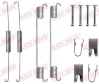 ZubehÖRsatz Bremsbacken Hinten Quick Brake 105 0781 Passend FÜR Fiat ZubehÖR KIT