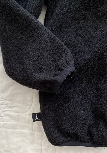 Child Jordan Fleece Full Zip Jacket, Size: 6, Black/Yellow - Picture 2 of 5