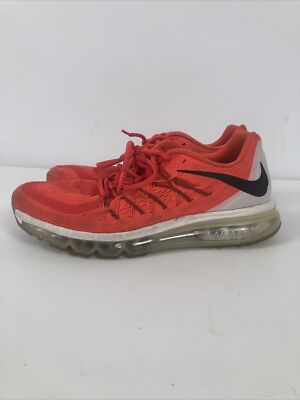 Nike Men Air Max 2015 698902-600 Air max Hot Lava Bright Crimson Size  mens