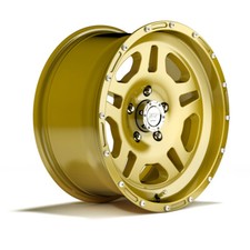 Cerchio in alluminio oro 8,5x17 ET +10 con TÜV Duratrail Jeep Wrangler JK 07-