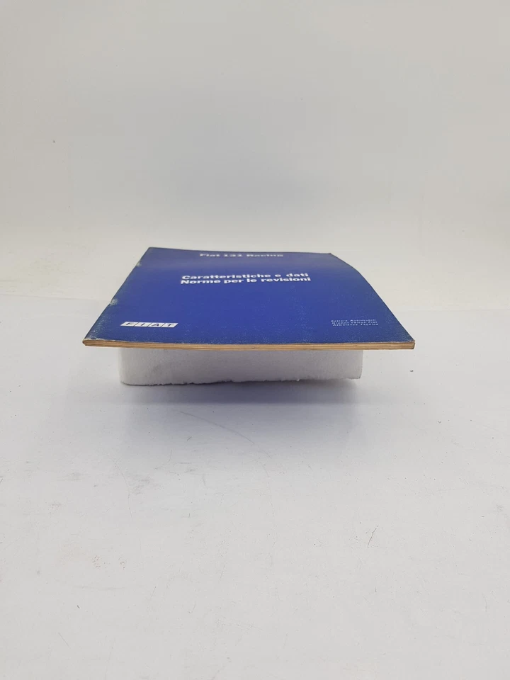 Manuale officina Fiat 131 Racing caratteristiche norme revisioni assistenza 1978 - Immagine 2 di 4