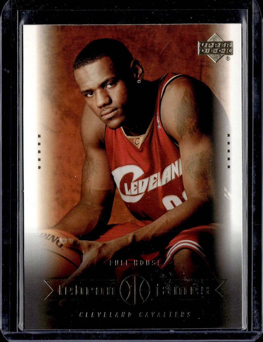 2003 Upper Deck Full House Rookie Card Lebron James - Cavaliers