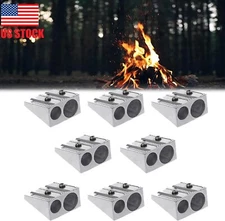 12pcs 2-Hole Magnesium Pencil Sharpener Survival Metal Pencil Sharpener Set USA