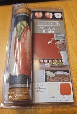 HomeTrends Wallpaper Wall Paper Outhouses Border 5 Yards WT1004BCS Pre-Pasted