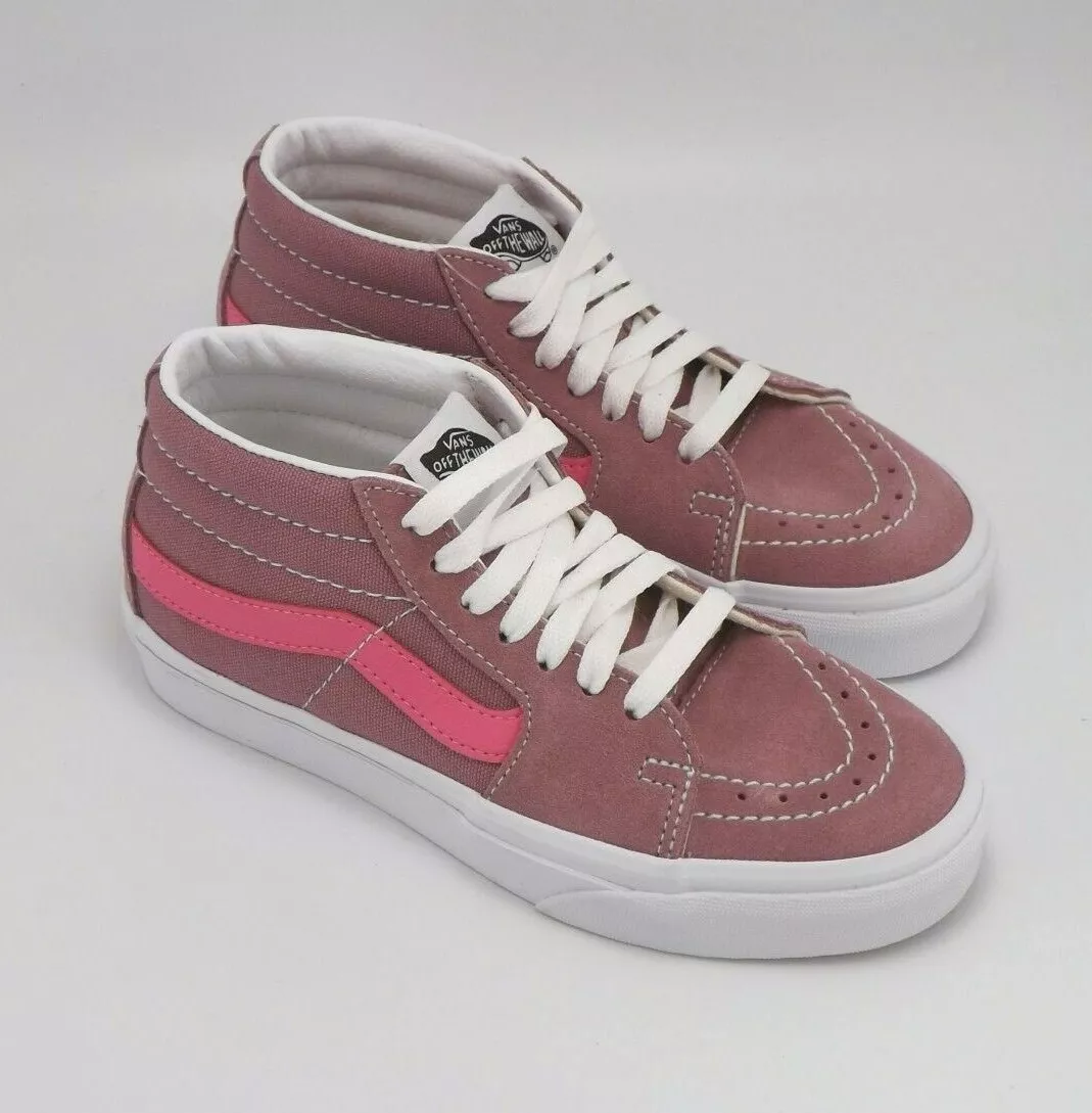 Vans Sk8 Mid Retro Sport Pink Nostalgia Rose Women s Size 5 Sneakers VN0A3WM3VY2