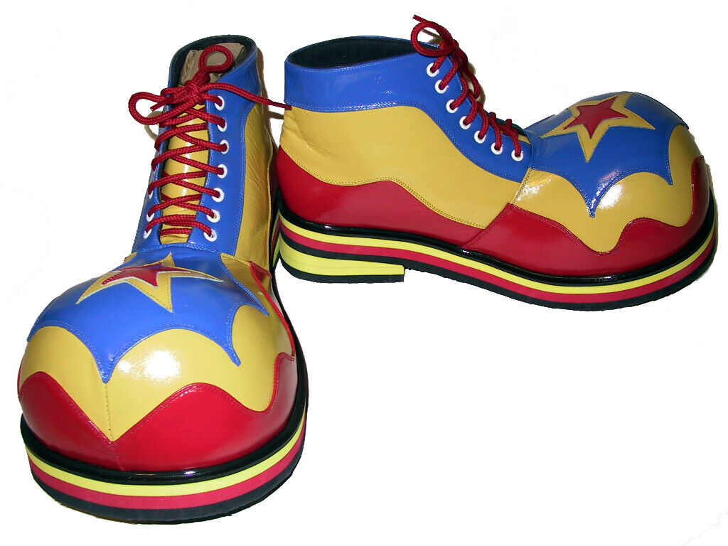 Professional Clown Shoes Costume Theater Supplies -Model 44- by