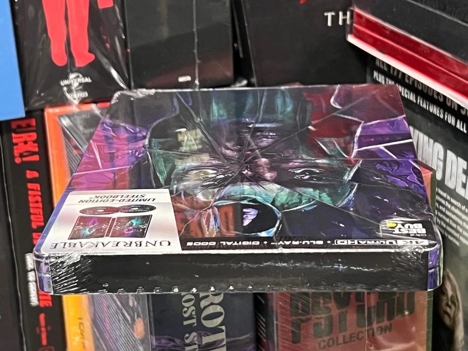 Unbreakable (4K ULTRA HD / BLU-RAY BEST BUY LIMITED EDITION STEELBOOK BRAND NEW! Foto 3 de 4