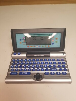 Merlin 2 Electronic Handheld Travel Game & PDA  Vintage Good Condition