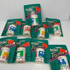 Contact Trims Train Rubbermaid Vintage wallpaper border 1990s lot of 9 Choo Choo