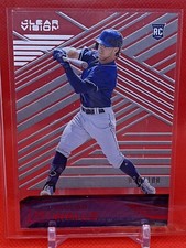 Taylor Walls 2021 Panini Chronicles Clear Vision Rookie Red Parallel 70/100 Rays