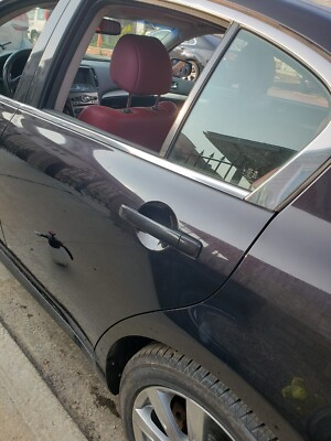 #ad Infiniti G37 Sedan OEM Rear Left Driver Side Door Malbec Black No Door Panel $200.00