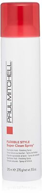 Paul Mitchell Flexible Style Super Clean Hairspray, 9.5 oz NEW
