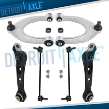 Front Upper Lower Control Arms Ball Joints Sway Bars for BMW 528i 535d 535i 550i