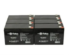 Raion Power 12V 9Ah SLA AGM FirstPower FP1290HR-F2 Battery - 6 Pack