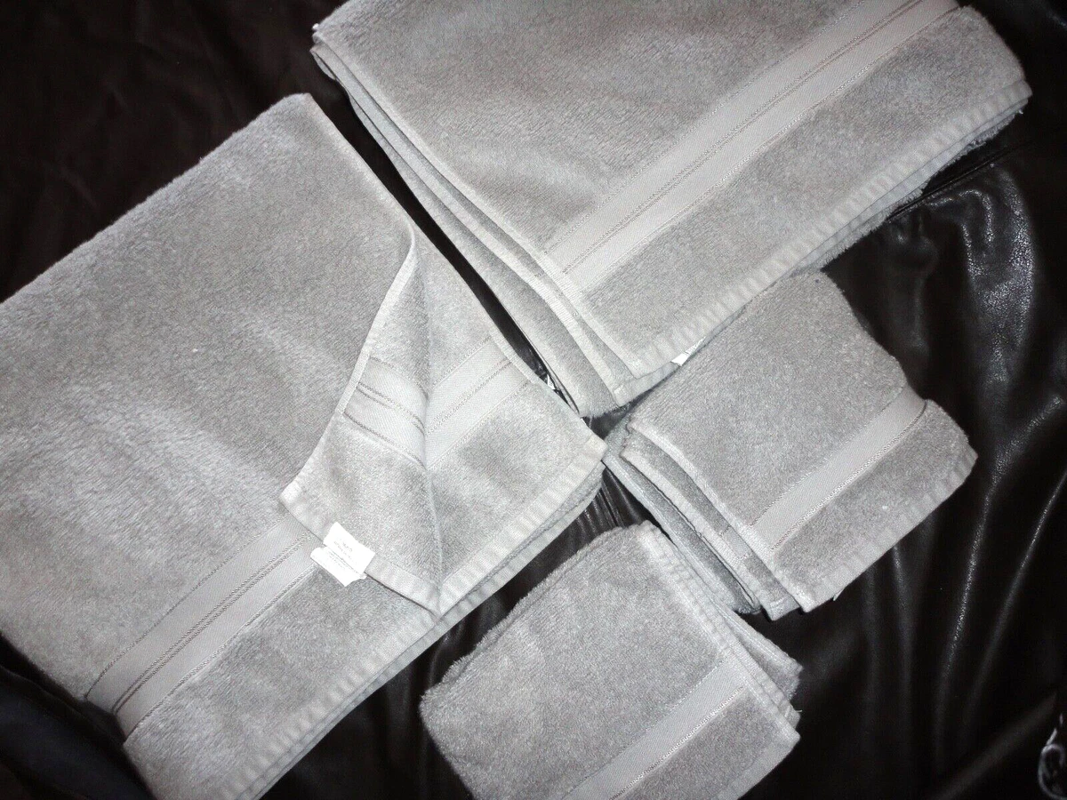 BETTER HOMES GRAY CLOUD HYDRO (4PC) SET THICK BATH & HAND TOWELS