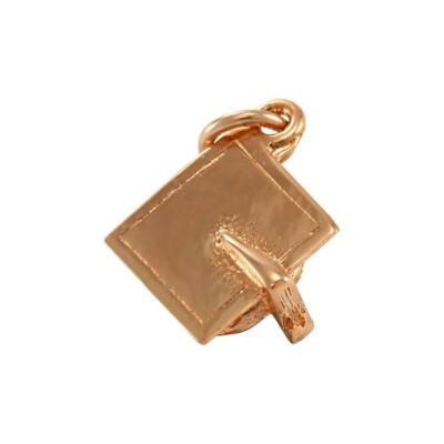 9ct Rose Gold Graduation Mortarboard 