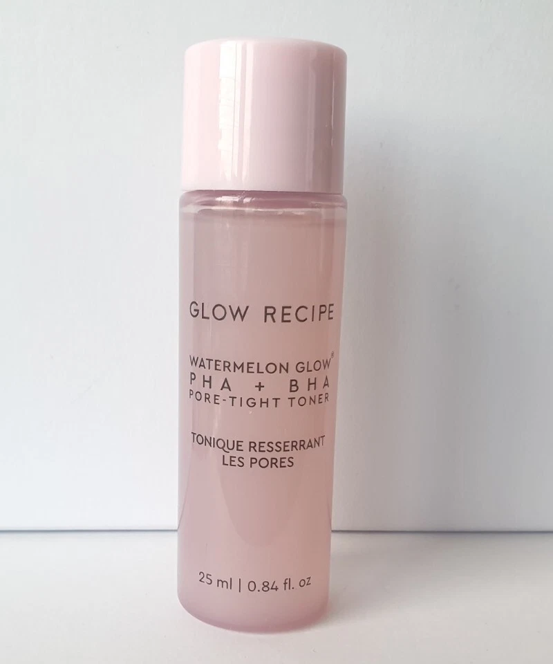 PLUS Glow Recipe Watermelon Glow PHA+BHA Pore-Tight Toner 25ml Deluxe size Reisegröße