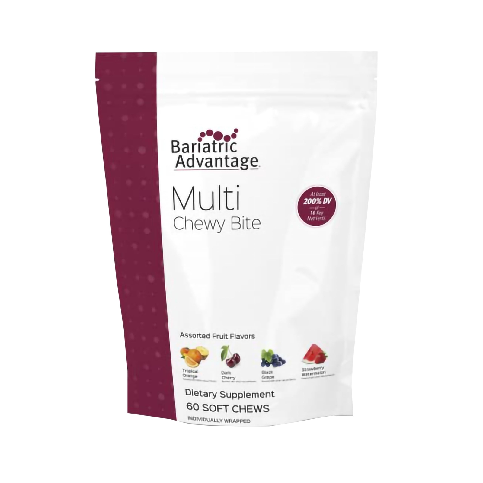 Multi Chewy Bite - Soft Chew Multivitamin for Bariatric Surgery Patients - Ch...