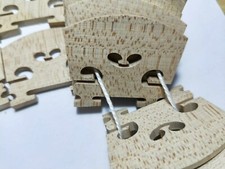 4 PCs Best Quality VIOLA Bridges 50mm Aged European Maple Bridges