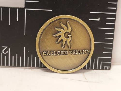 Gaylord Texan Country Club Golf Ball Marker Metal Course Magnetic