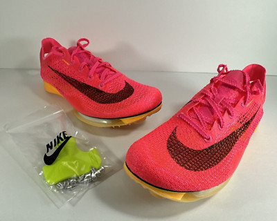 Nike Air Zoom Victory Track Spikes Mens SZ 7.5 Hyper Pink Orange New CD4385-600