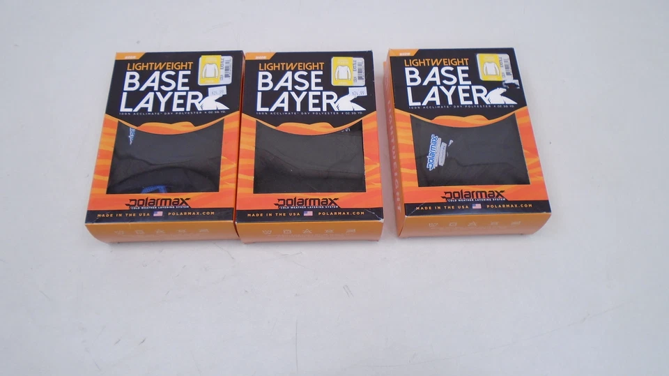 POLARMAX 1C61A JUVENIL XLARGE NEGRO/AZUL CAPA BASE TOP POLAR (JUEGO DE 3) Foto 2 de 4