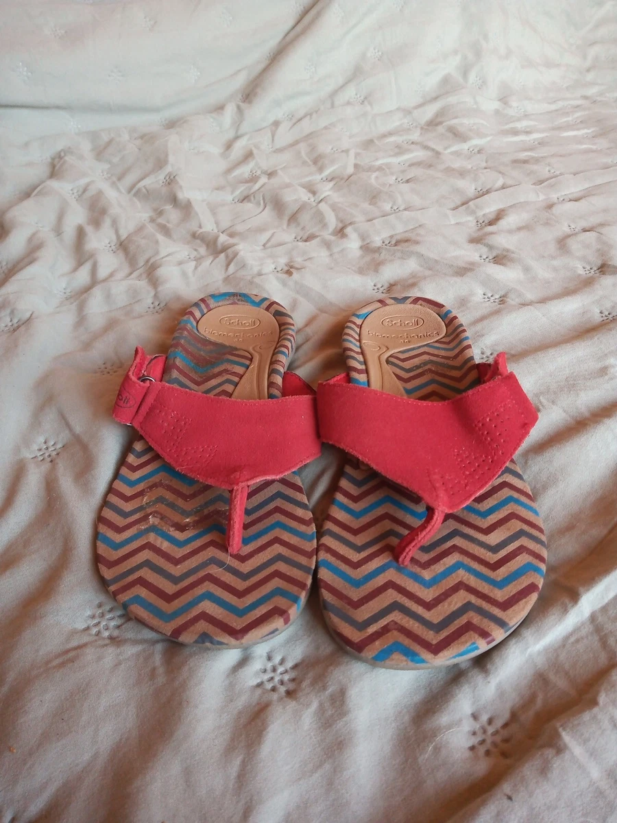 Scholl biomechanics top flip flops