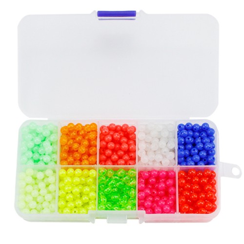 2 Models Fishing Luminous Beads, 1000pcs Colorful Fishing Beads For Fishing Rigs - Picture 16 of 16