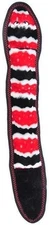ZippyPaws ZP822 Z Stitch Snake Squeak Toy  Medium Red 