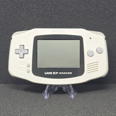 Nintendo Game Boy Advance Handheld Console White Tested WORKS
