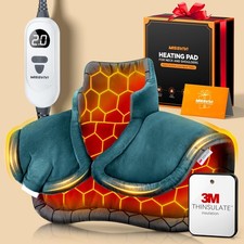 Graphene-Infused Instant Heating Pad with 3M Thinsulate, Ergonomic ... Fast Ship